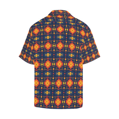 Southwest Pattern Print Design LKS307 Men's Hawaiian Shirt