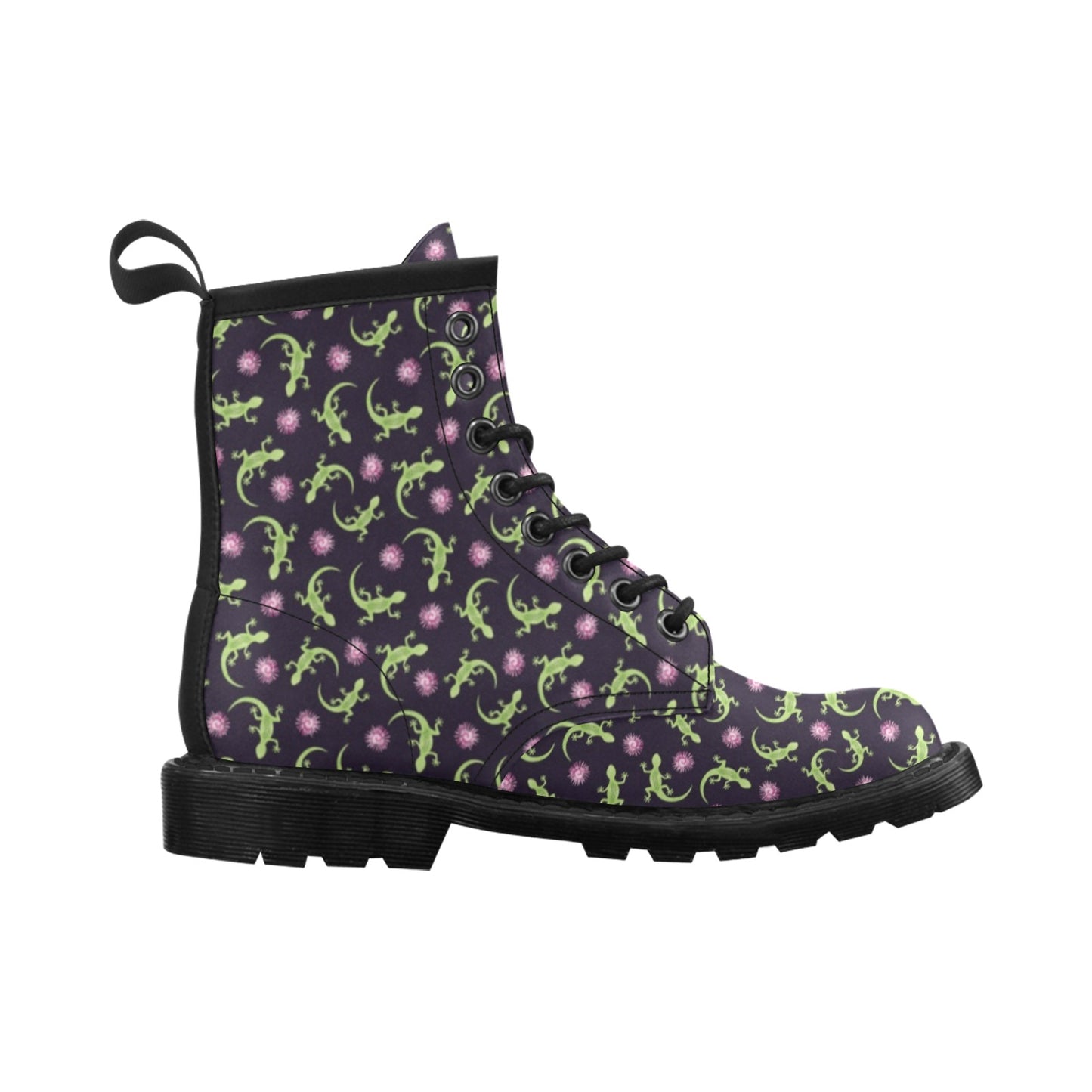 lizard Print Design LKS402 Women's Boots