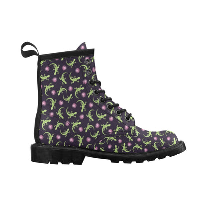 lizard Print Design LKS402 Women's Boots