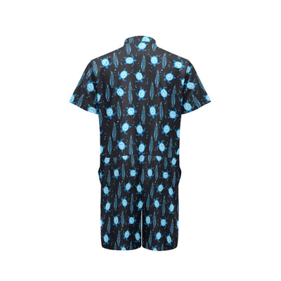 Sea Turtle Print Design LKS3013 Men's Romper