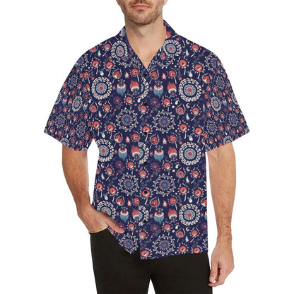 Suzani Print Design LKS305 Men's Hawaiian Shirt