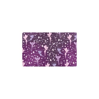 Fairy Pink Print Pattern Kitchen Mat