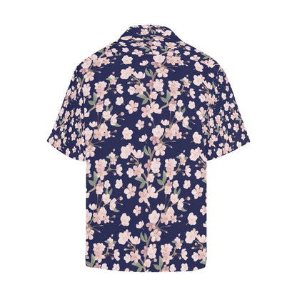 Sakura Print Design LKS301 Men's Hawaiian Shirt