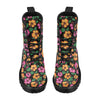 Hibiscus Pattern Print Design HB029 Women's Boots