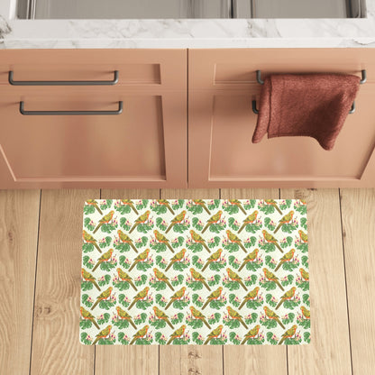 Conures Pattern Print Design 01 Kitchen Mat