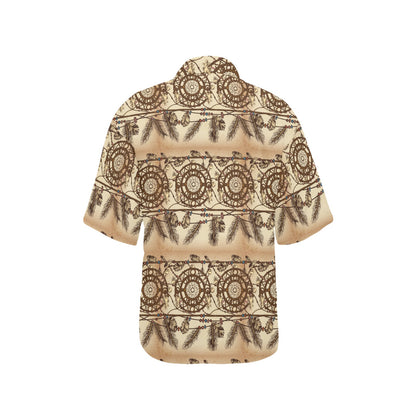 Dream catcher vintage native Women's Hawaiian Shirt