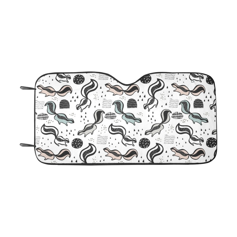 Skunk Print Design LKS303 Car front Windshield Sun Shade