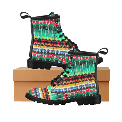 Serape Print Design LKS307 Women's Boots