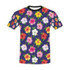 Hibiscus Colorful Print Design LKS301 Men's All Over Print T-shirt