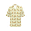 Poop Emoji Pattern Print Design A04 Women's Hawaiian Shirt