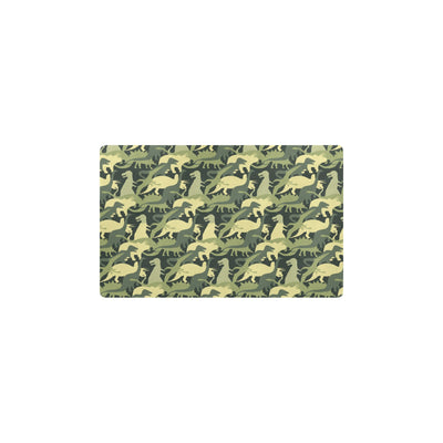 Camouflage Dinosaur Pattern Print Design 03 Kitchen Mat