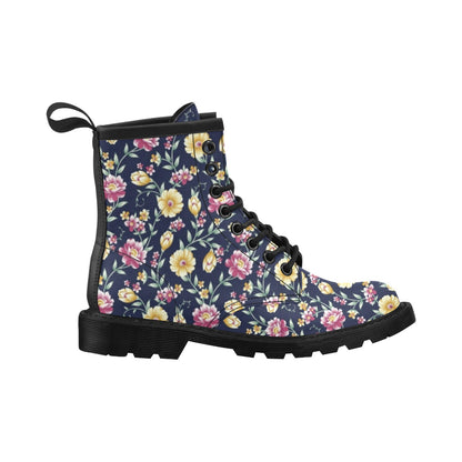 Gerberas Pattern Print Design GB03 Women's Boots