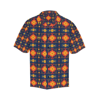 Southwest Pattern Print Design LKS307 Men's Hawaiian Shirt