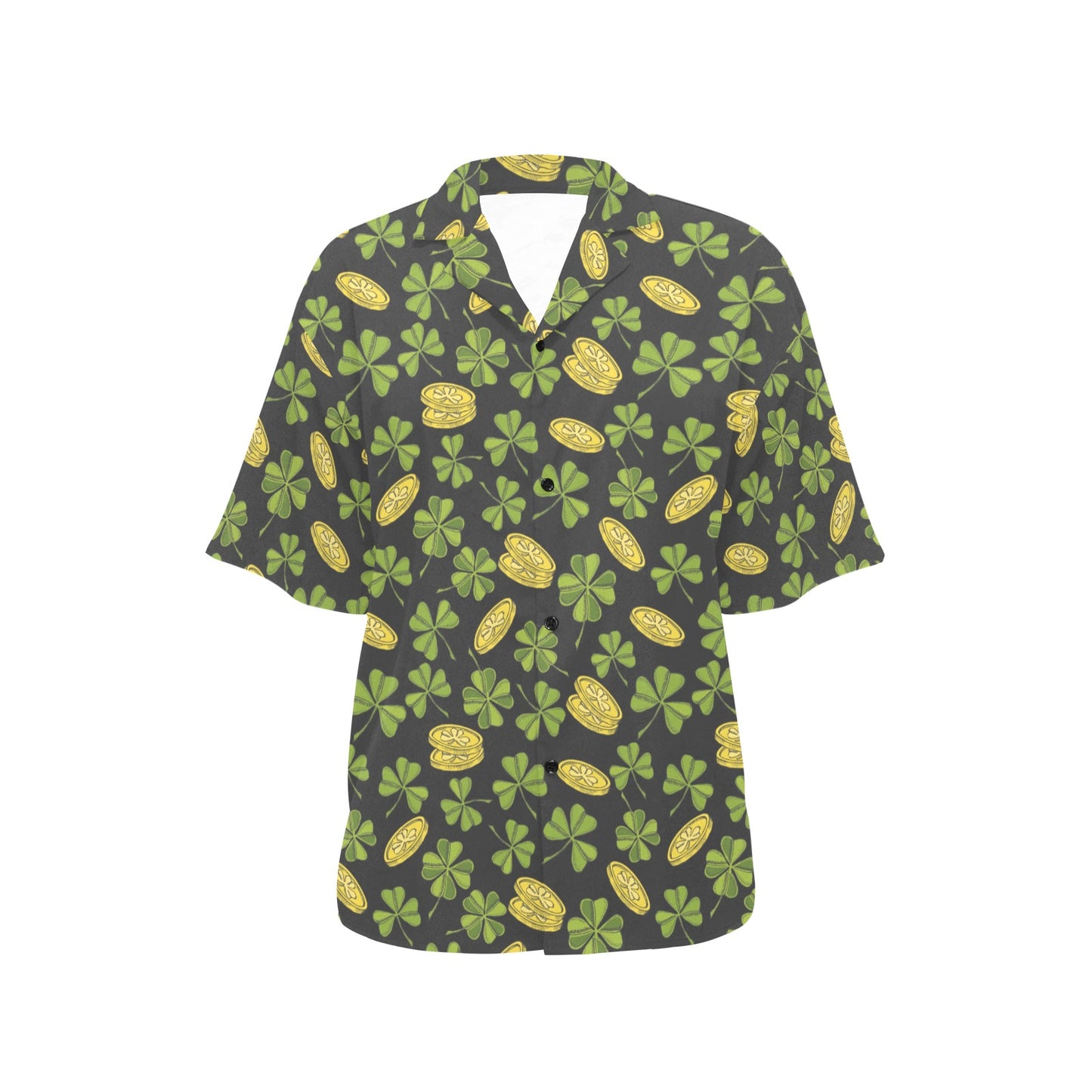 St Patricks Day Print Design LKS305 Women's Hawaiian Shirt