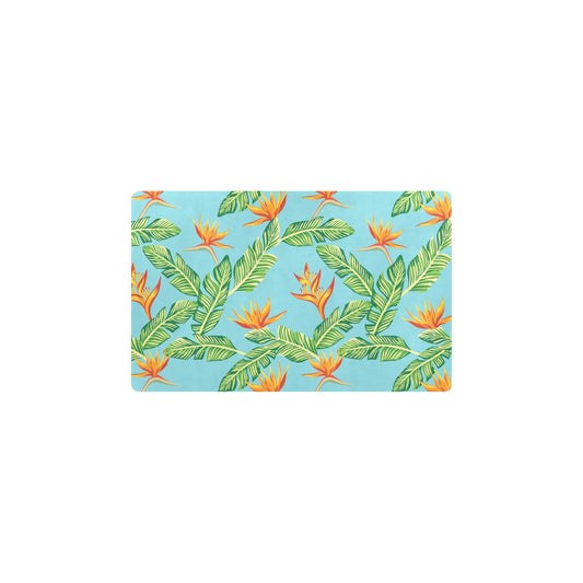 Bird Of Paradise Pattern Print Design BOP04 Kitchen Mat