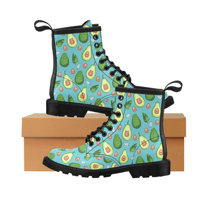 Avocado Pattern Print Design AC05 Women's Boots