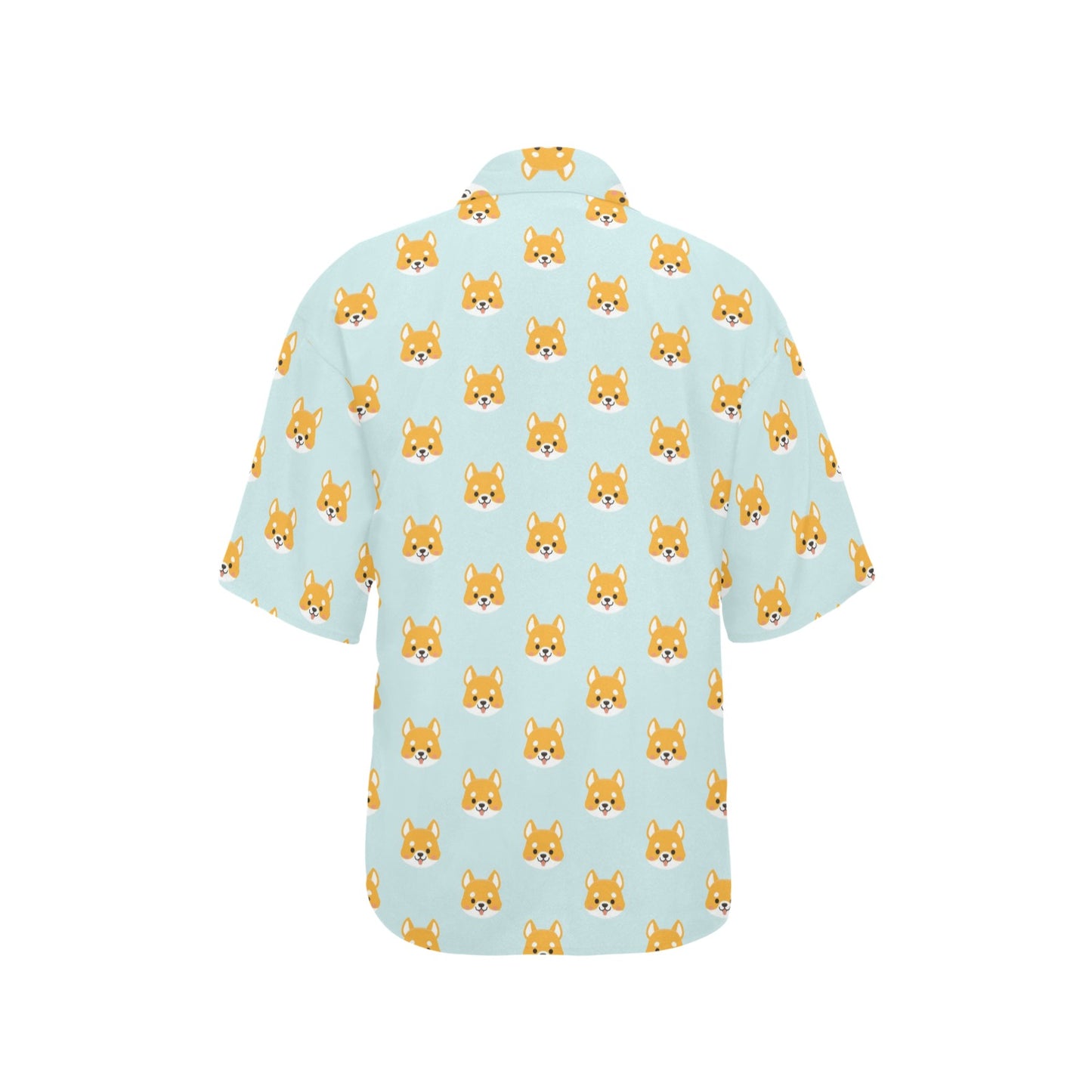 Shiba Inu Print Design LKS301 Women's Hawaiian Shirt