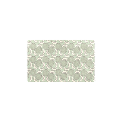 Cantaloupe Pattern Print Design 01 Kitchen Mat