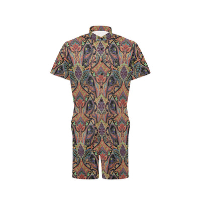 Bohemian Pattern Print Design 06 Men's Romper