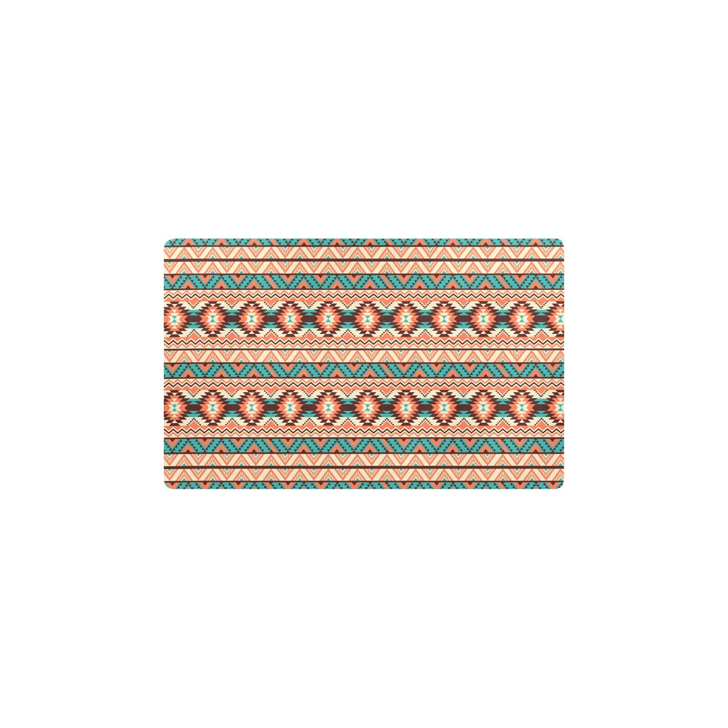 Navajo Western Style Print Pattern Kitchen Mat