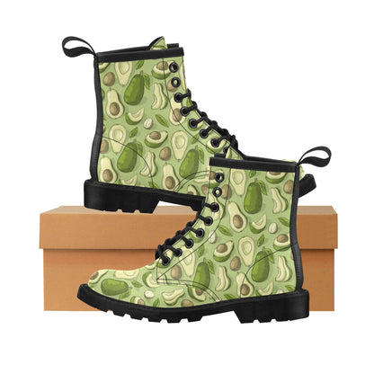 Avocado Pattern Print Design AC03 Women's Boots