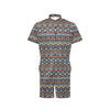 Aztec Style Print Pattern Men's Romper