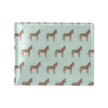 Donkey Print Design LKS402 Men's ID Card Wallet