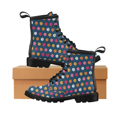 Gerberas Pattern Print Design GB06 Women's Boots