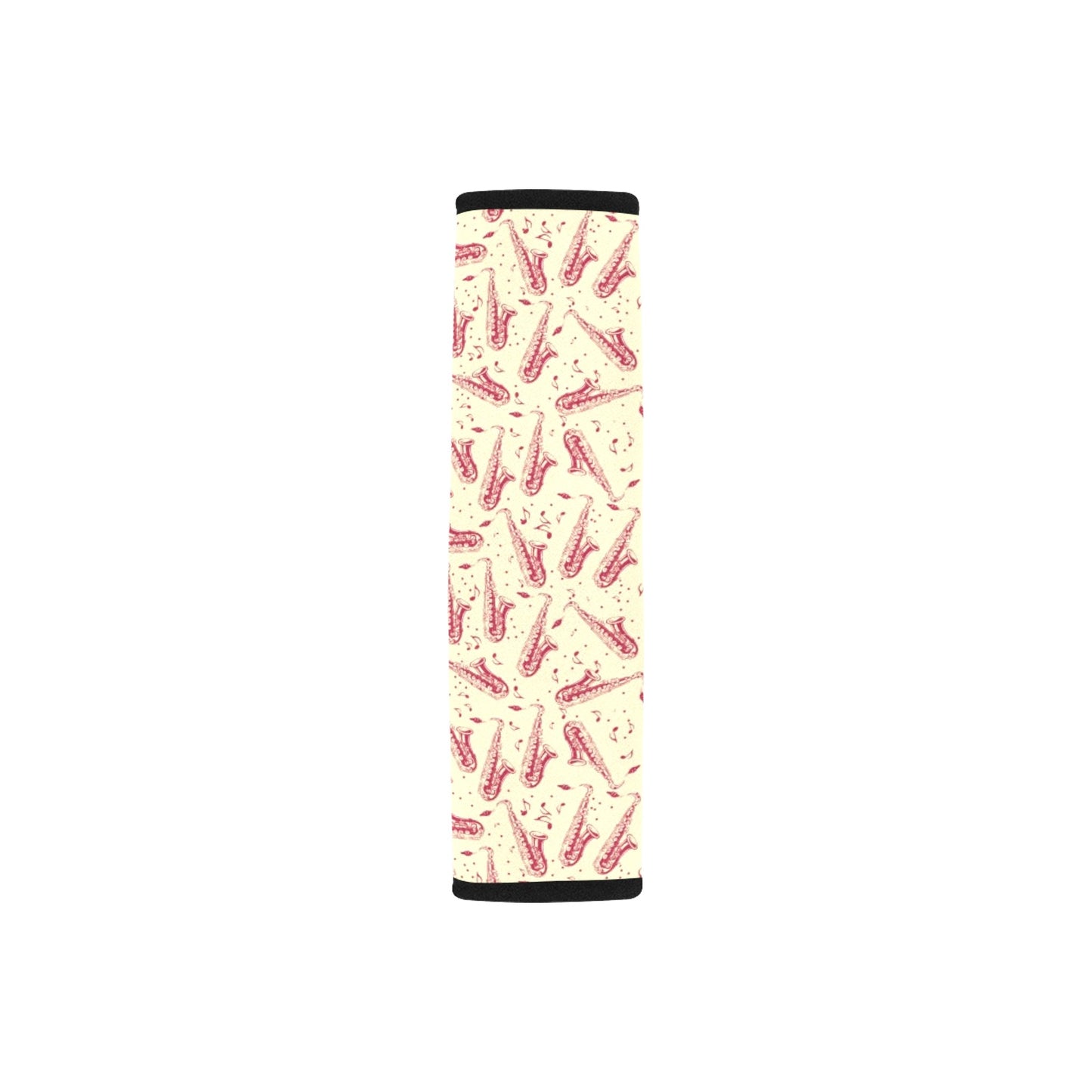 Saxophone Print Design LKS402 Car Seat Belt Cover