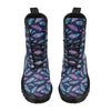 Feather Aztec Design Print Women's Boots