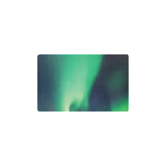 Aurora Borealis Pattern Print Design 04 Kitchen Mat