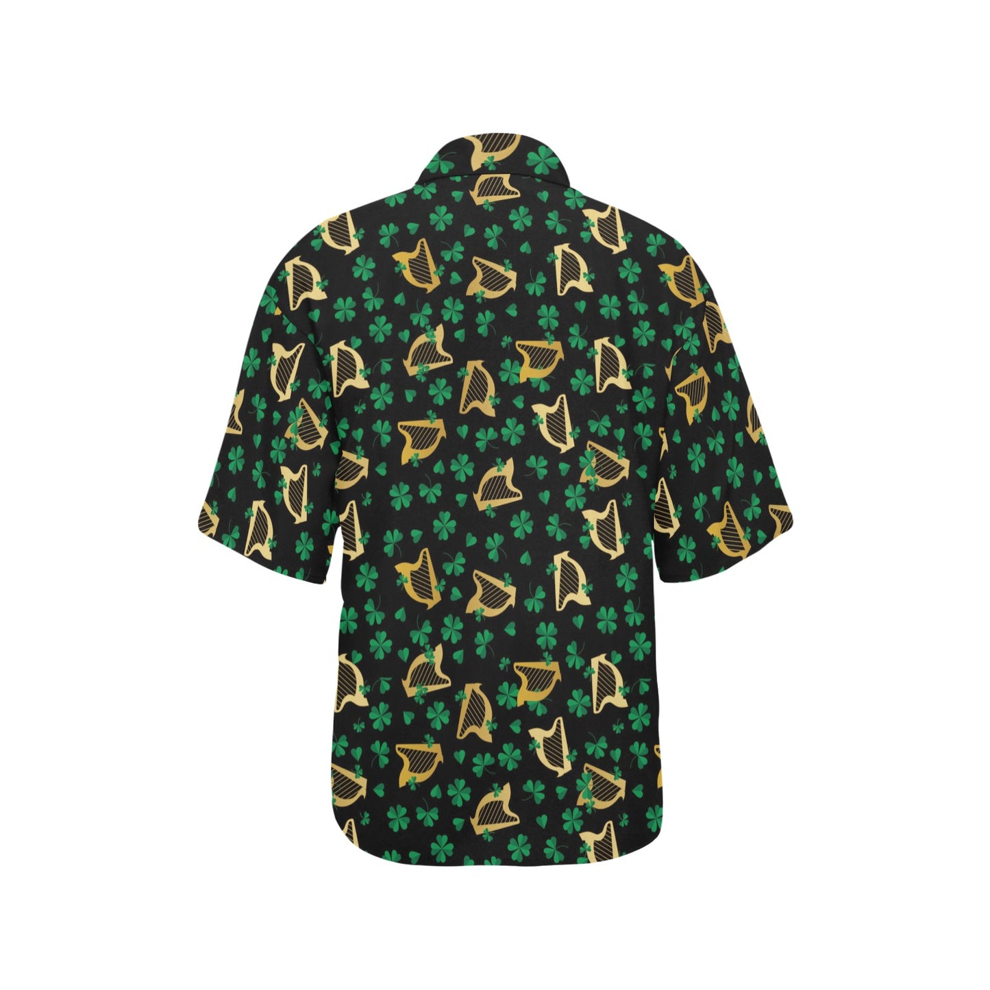 Harp Print Design LKS402 Women's Hawaiian Shirt