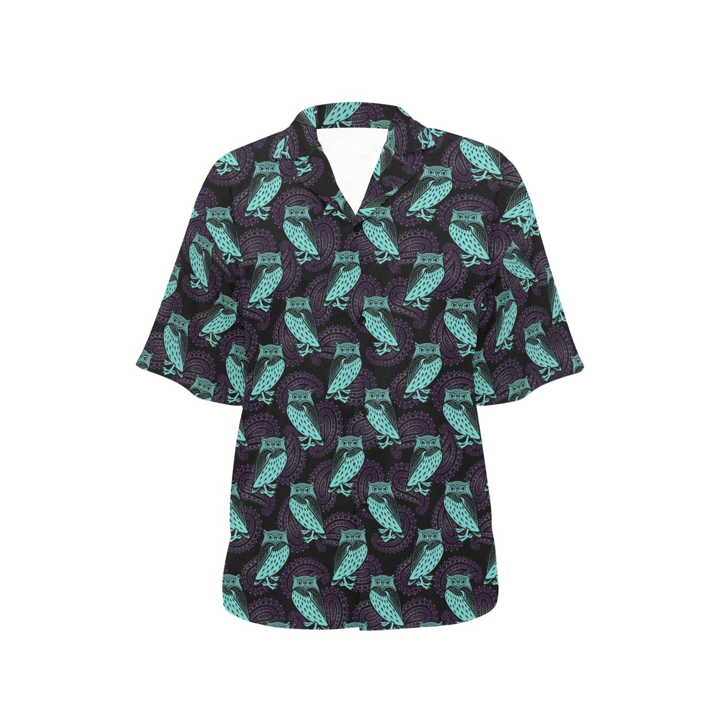 Tribal Pattern Print Design LKS3010 Women's Hawaiian Shirt