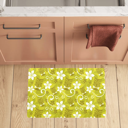 Hawaiian Themed Pattern Print Design H019 Kitchen Mat