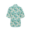 Bird Of Paradise Pattern Print Design 05 Women's Hawaiian Shirt