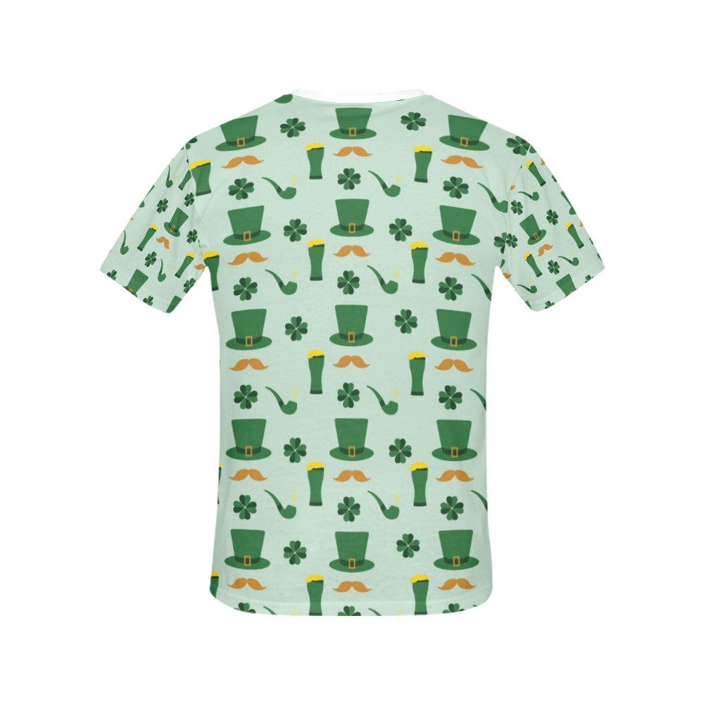St Patricks Day Print Design LKS304 Women's  T-shirt