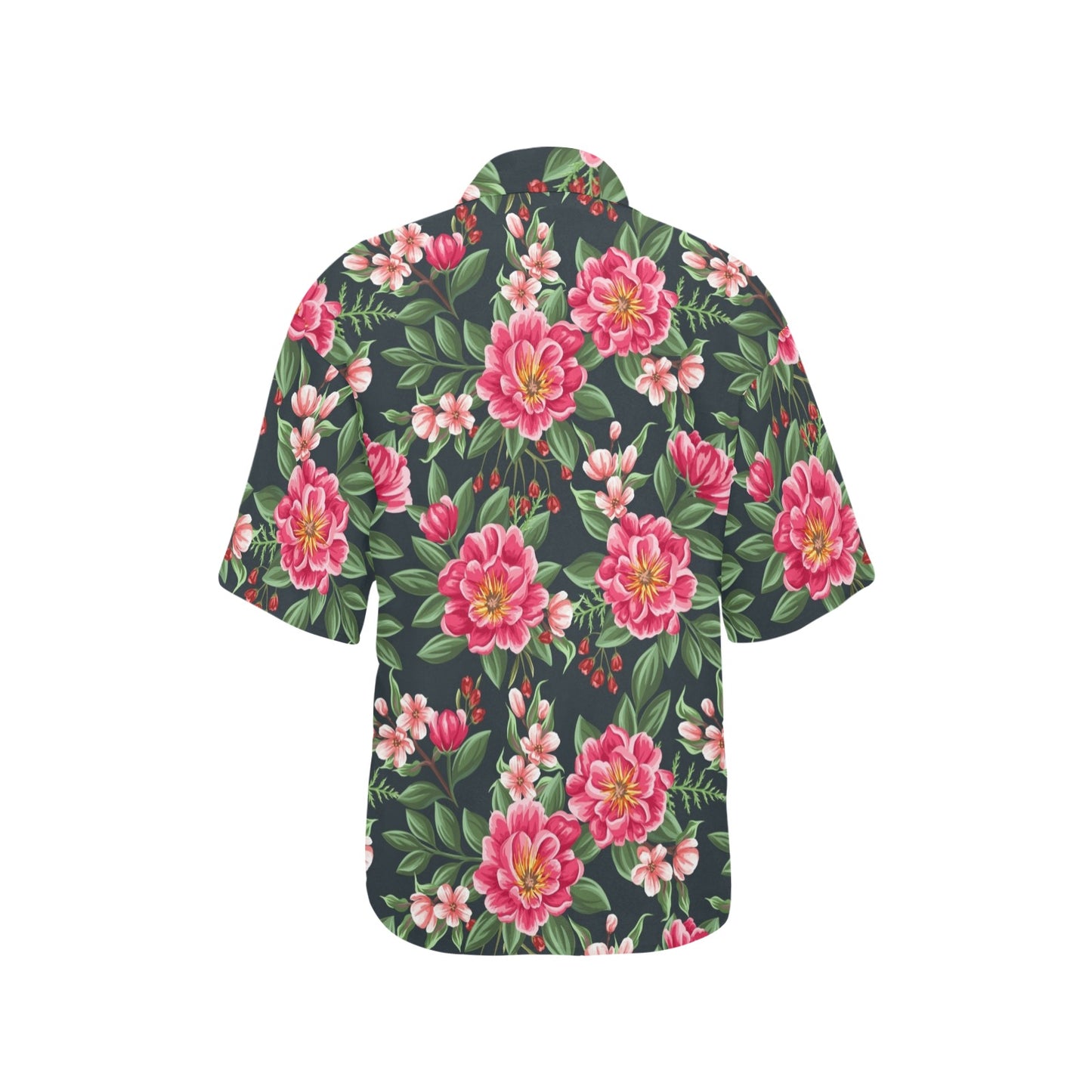 Summer Floral Pattern Print Design SF06 Women's Hawaiian Shirt