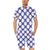 Baseball Blue Background Men's Romper