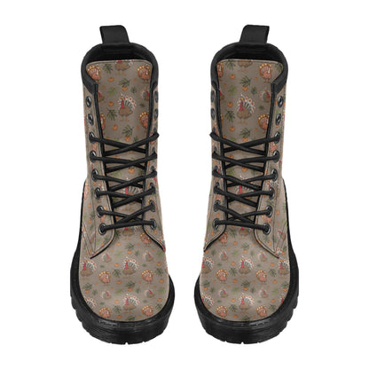 Thanksgiving Print Design LKS306 Women's Boots