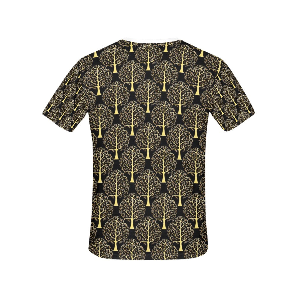 Tree Of Life Print Design LKS302 Women's  T-shirt