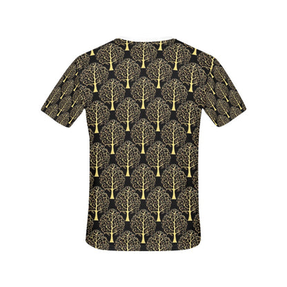 Tree Of Life Print Design LKS302 Women's  T-shirt