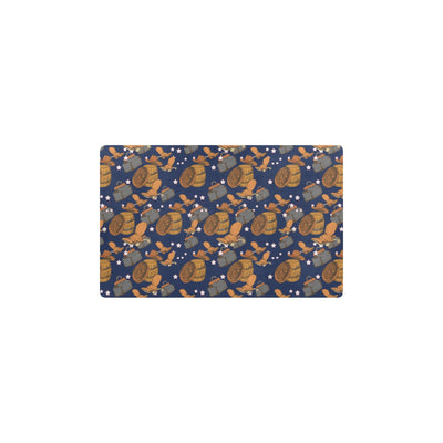 Cowboy Pattern Print Design 03 Kitchen Mat