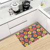 Hibiscus Pattern Print Design HB024 Kitchen Mat