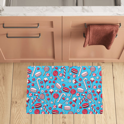 Candy Pattern Print Design 05 Kitchen Mat