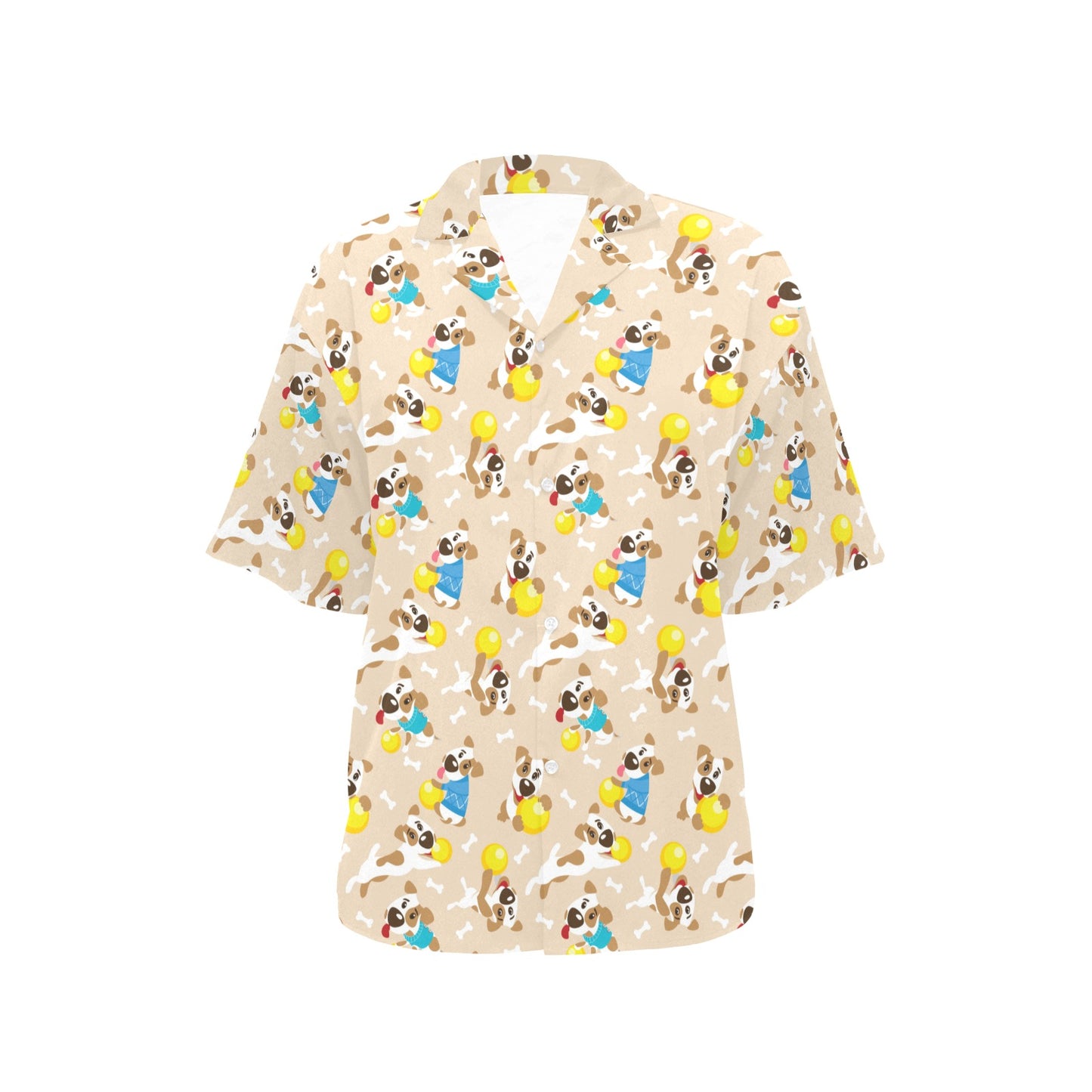 Russell Terriers Cute Print Design LKS304 Women's Hawaiian Shirt