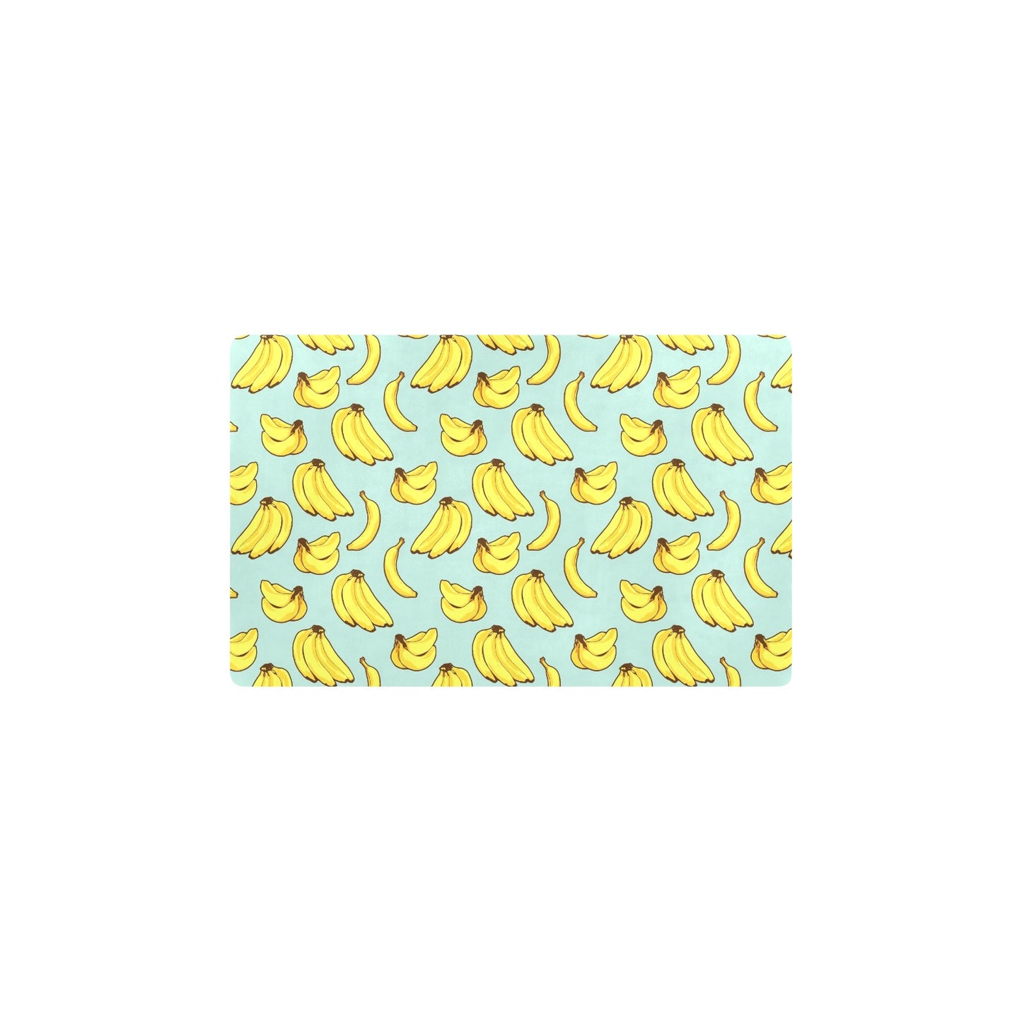 Banana Pattern Print Design BA04 Kitchen Mat