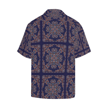 Bandana Print Design LKS3012 Men's Hawaiian Shirt