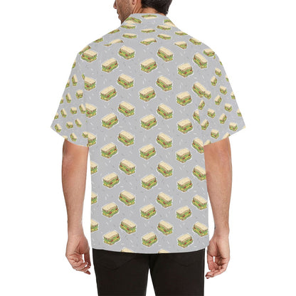 Sandwich Print Design LKS304 Men's Hawaiian Shirt