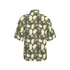 Skull Print Design LKS302 Women's Hawaiian Shirt