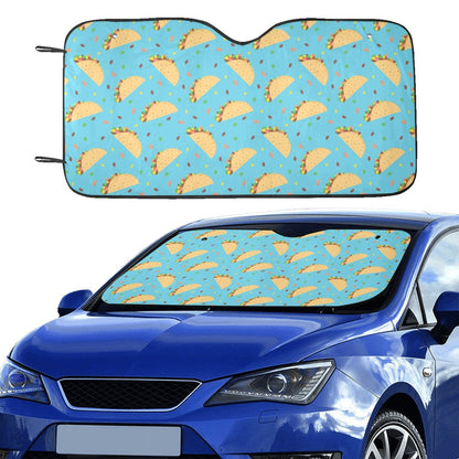 Taco Print Design LKS303 Car front Windshield Sun Shade